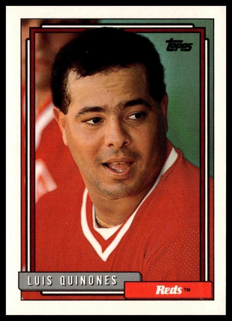1992 Topps #356 Luis Quinones