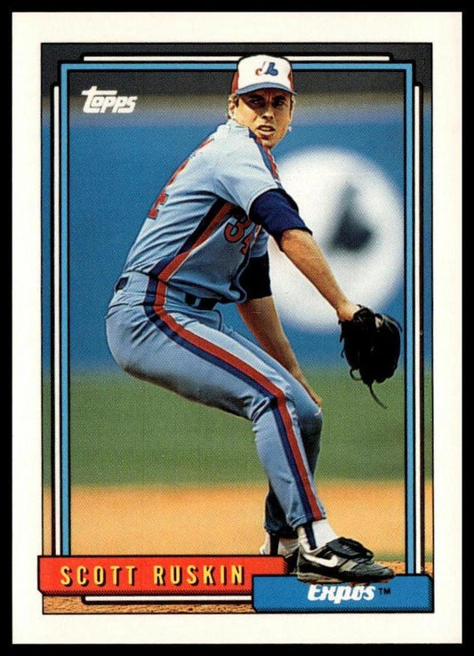 1992 Topps #692 Scott Ruskin