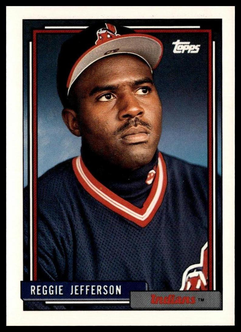 1992 Topps #93 Reggie Jefferson