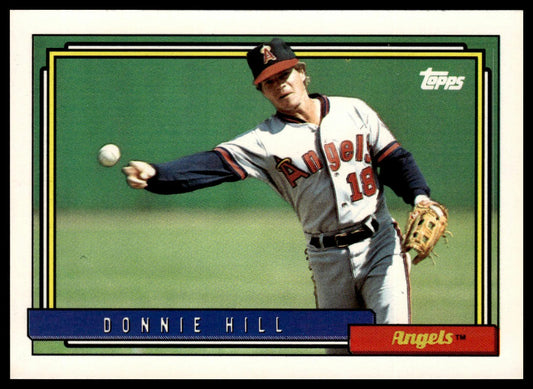 1992 Topps #731 Donnie Hill