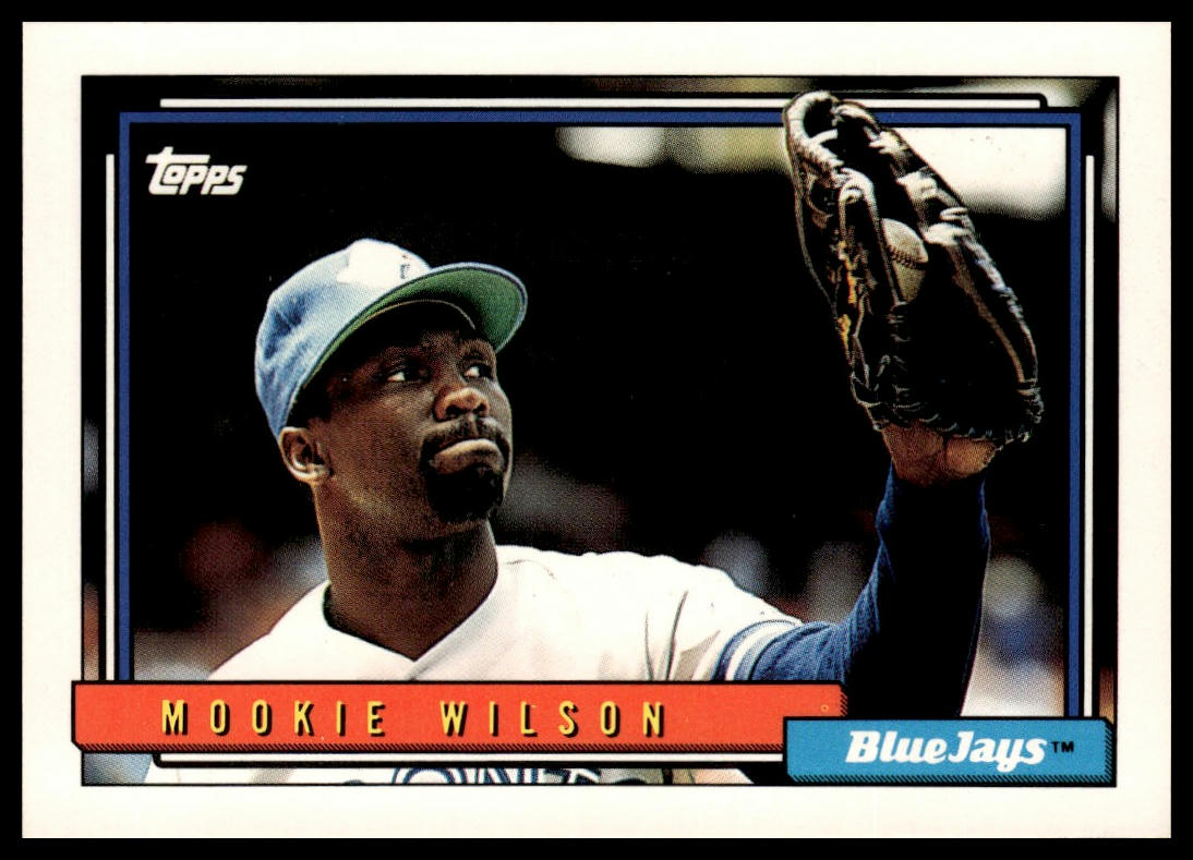 1992 Topps #436 Mookie Wilson