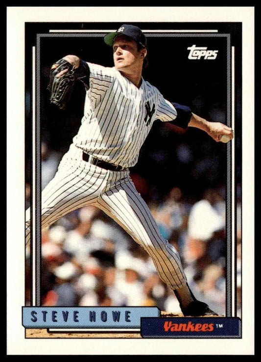 1992 Topps #318 Steve Howe