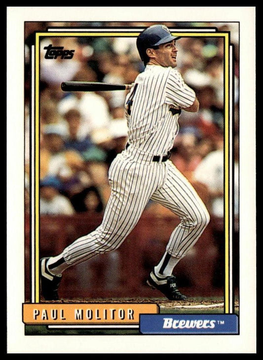 1992 Topps #600 Paul Molitor