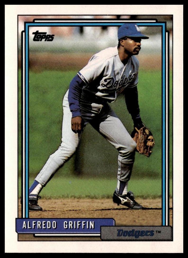 1992 Topps #418 Alfredo Griffin