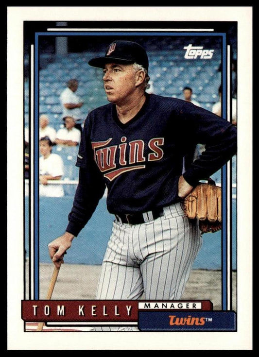 1992 Topps #459 Tom Kelly