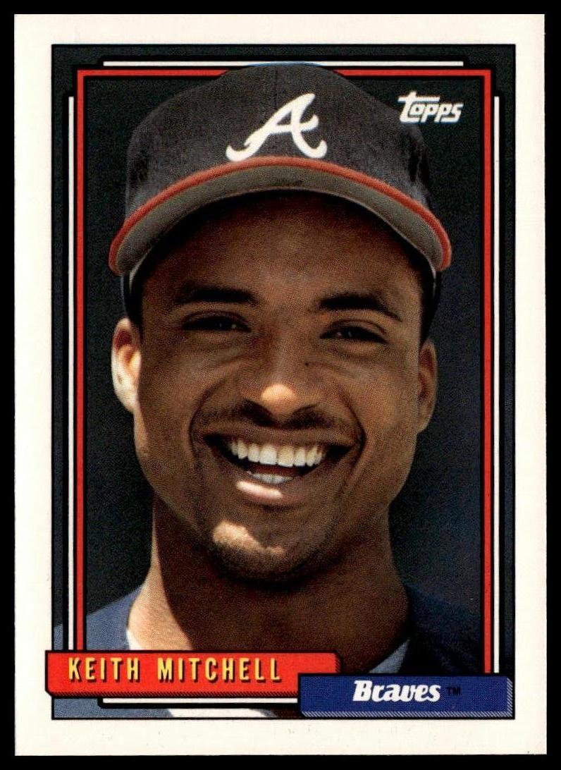 1992 Topps #542 Keith Mitchell