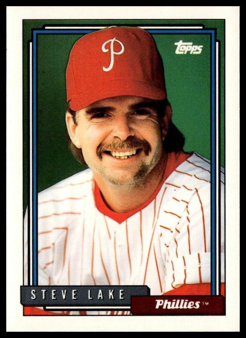 1992 Topps #331 Steve Lake