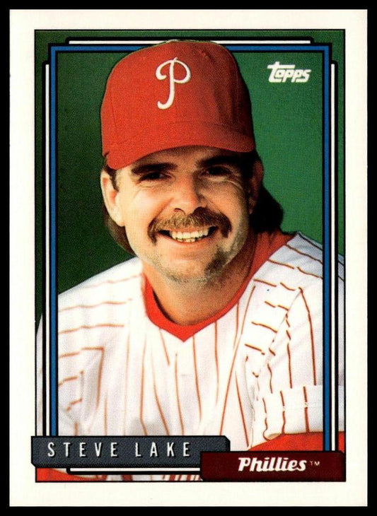 1992 Topps #331 Steve Lake
