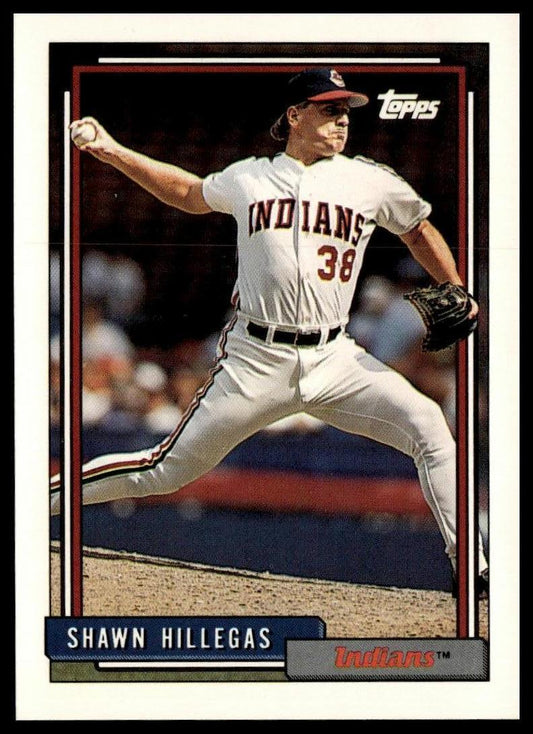 1992 Topps #523 Shawn Hillegas