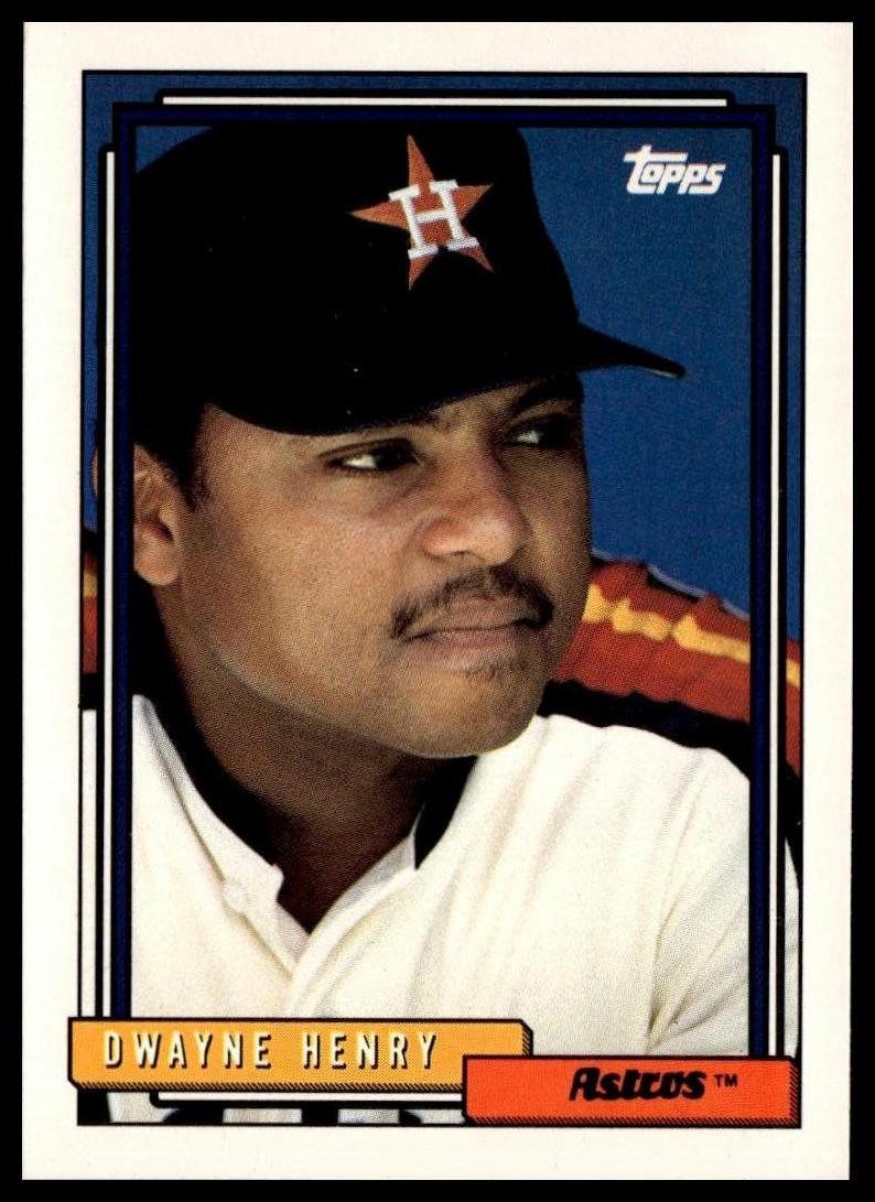 1992 Topps #668 Dwayne Henry