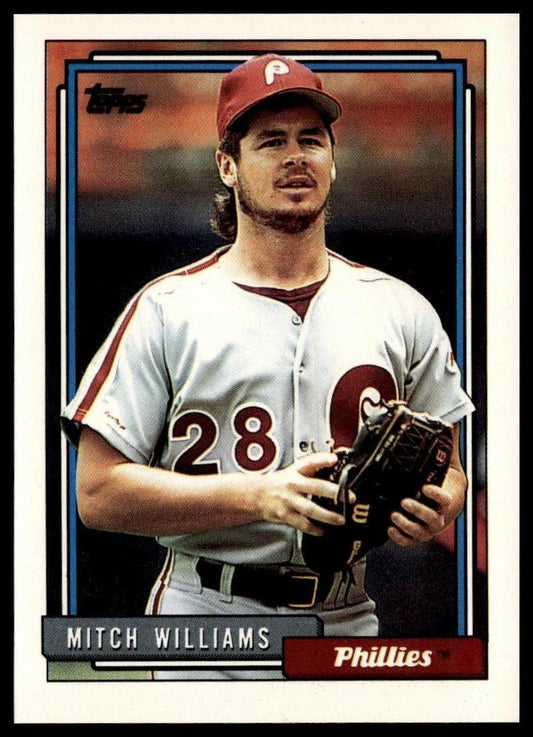 1992 Topps #633 Mitch Williams