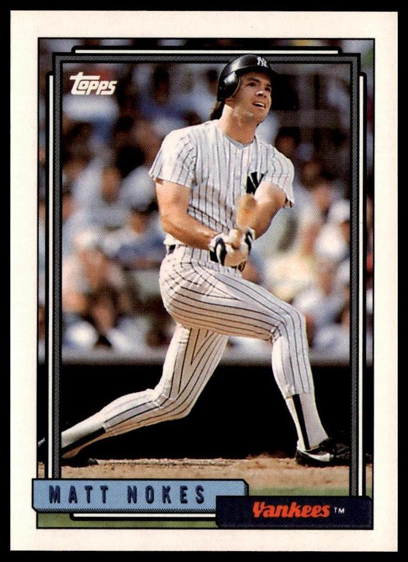1992 Topps #748 Matt Nokes