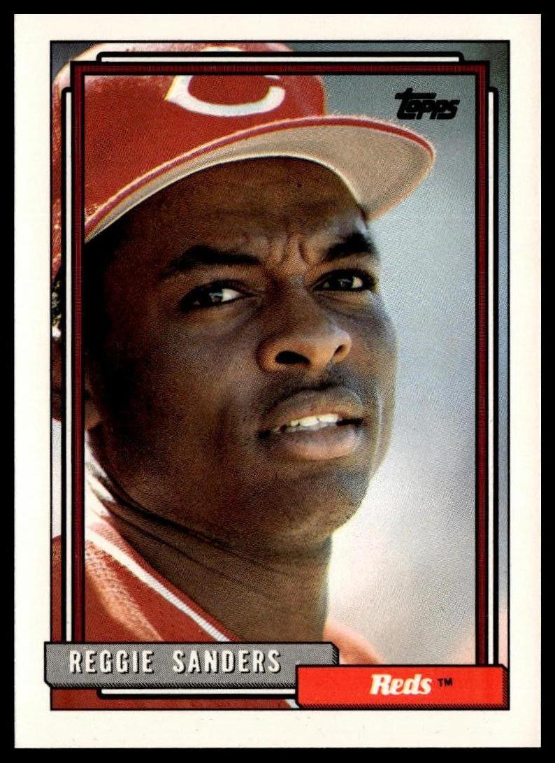 1992 Topps #283 Reggie Sanders
