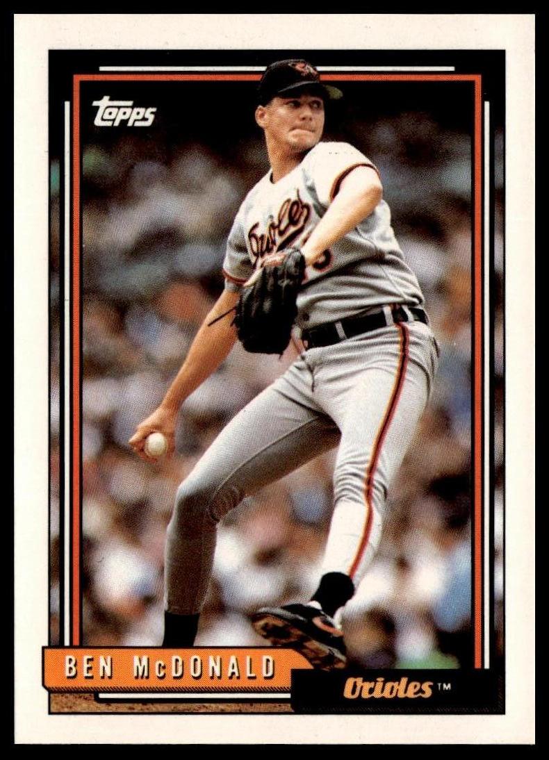 1992 Topps #540 Ben McDonald