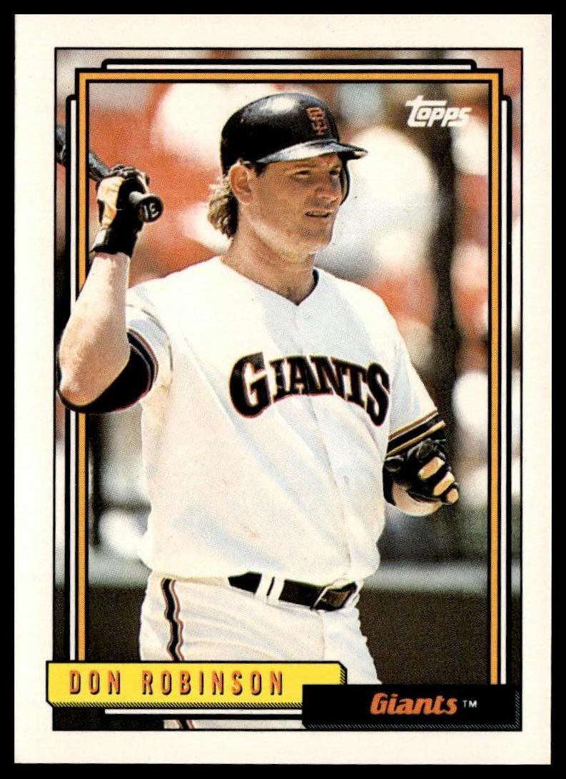 1992 Topps #373 Don Robinson