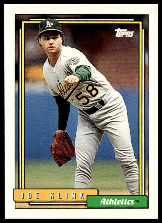 1992 Topps #678 Joe Klink