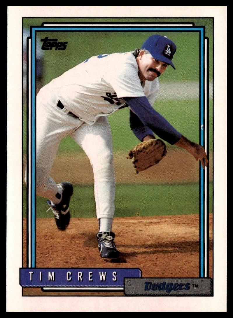1992 Topps #642 Tim Crews