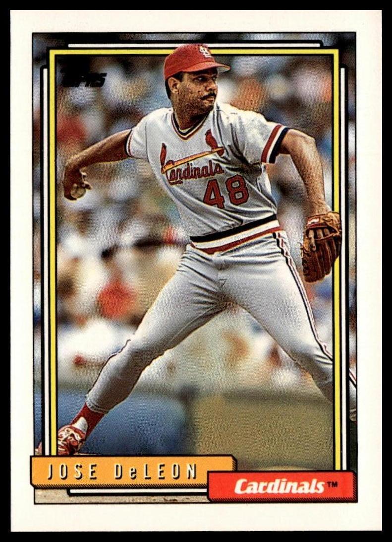 1992 Topps #85 Jose DeLeon