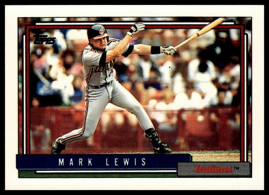 1992 Topps #446 Mark Lewis