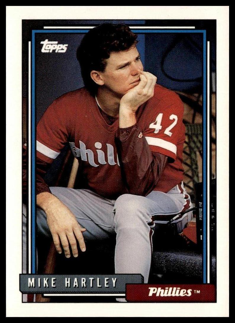 1992 Topps #484 Mike Hartley