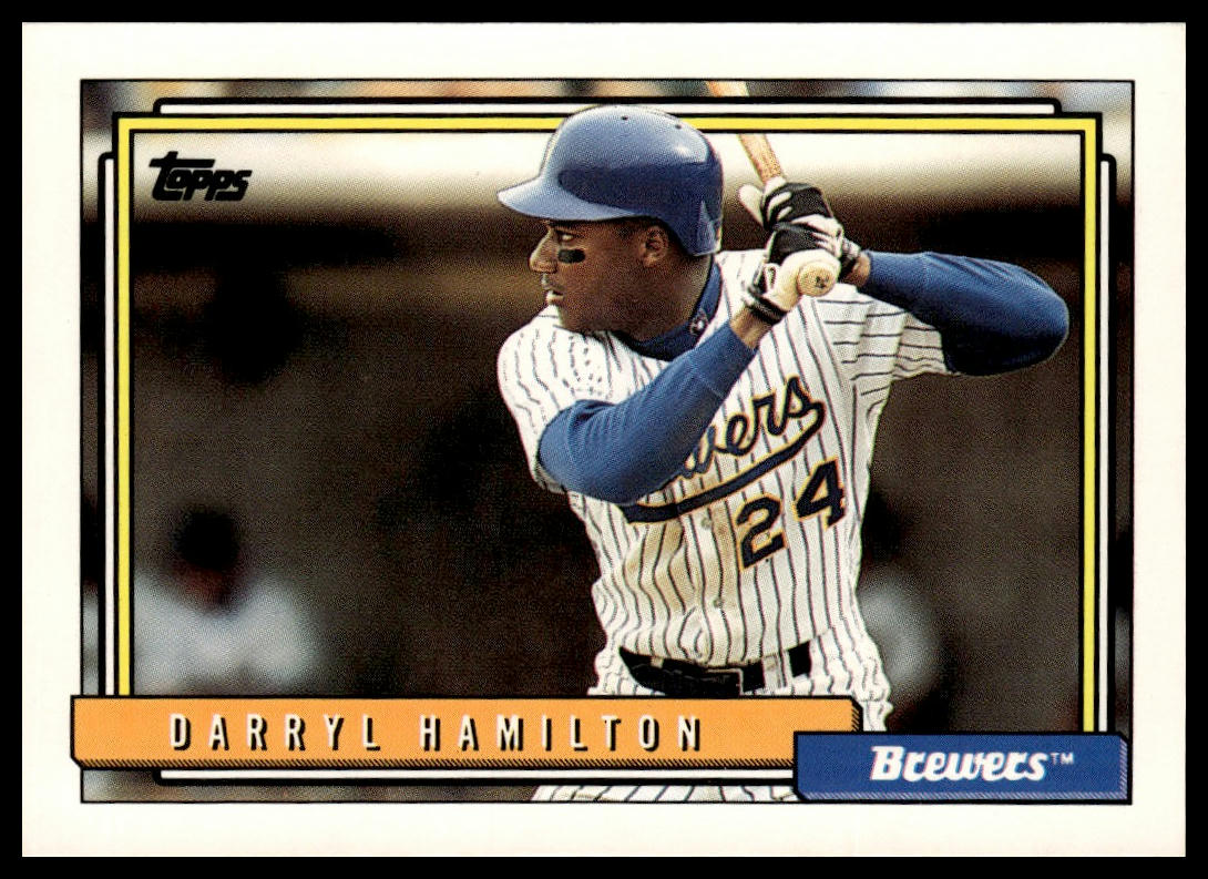 1992 Topps #278 Darryl Hamilton
