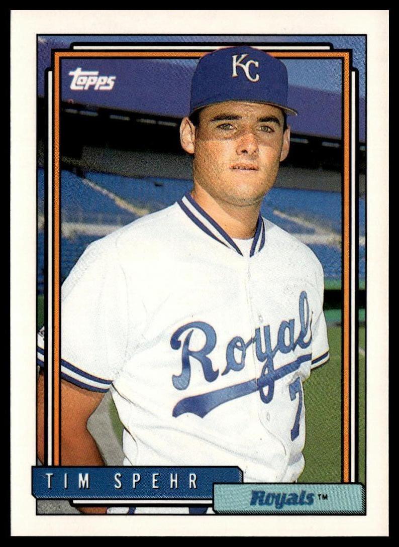 1992 Topps #342 Tim Spehr