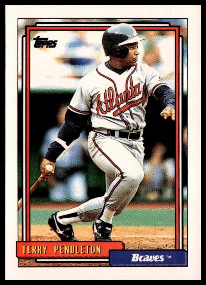 1992 Topps #115 Terry Pendleton