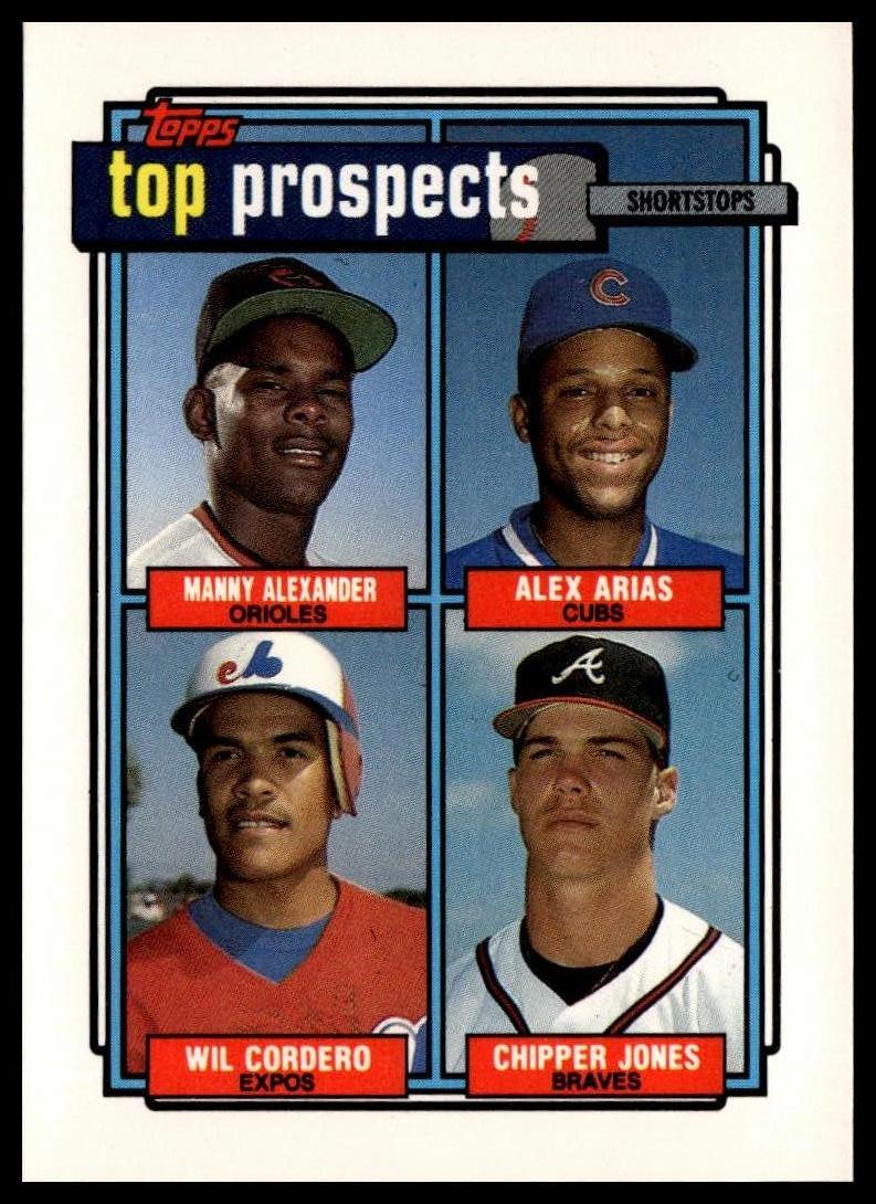 1992 Topps #551 1992 Top Prospects Shortstops, RC
