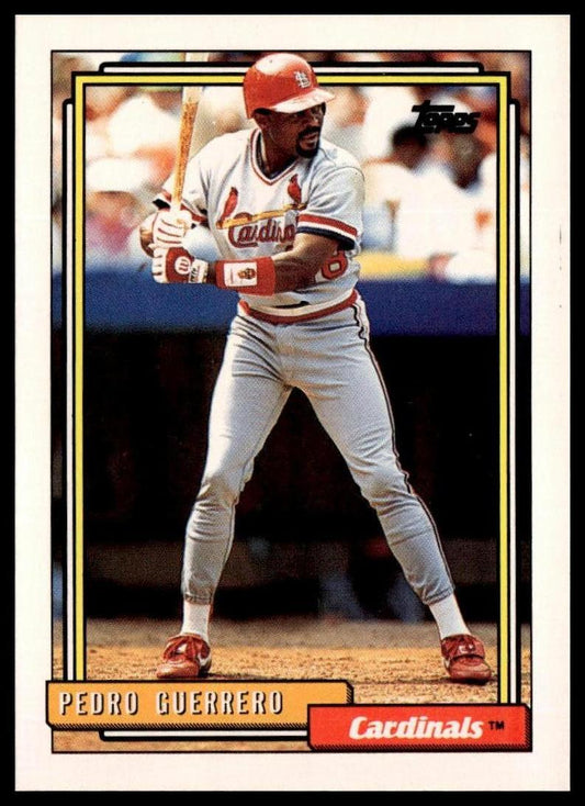 1992 Topps #470 Pedro Guerrero