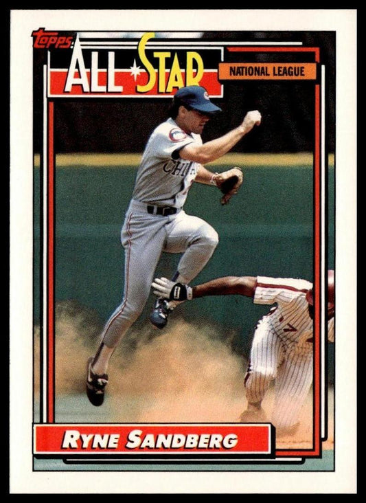 1992 Topps #387 Ryne Sandberg
