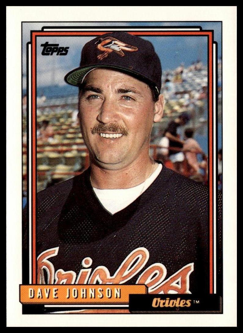 1992 Topps #657 Dave Johnson