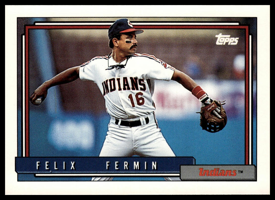 1992 Topps #632 Felix Fermin