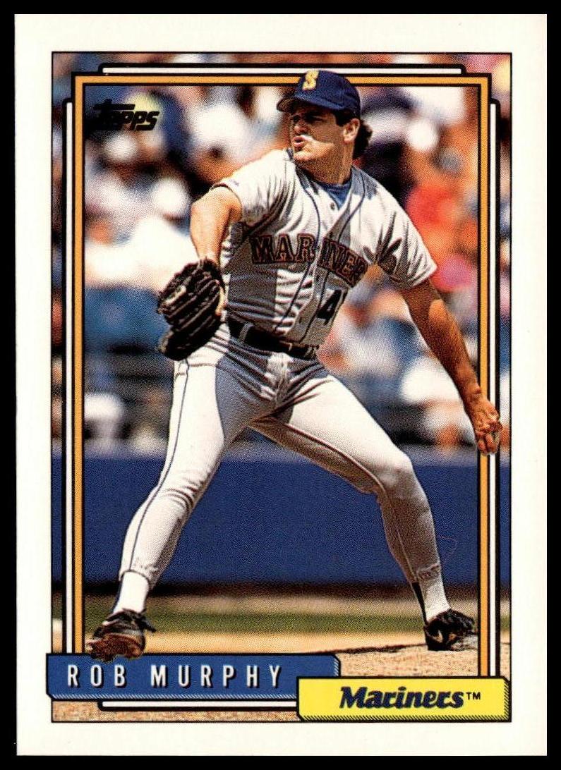 1992 Topps #706 Rob Murphy
