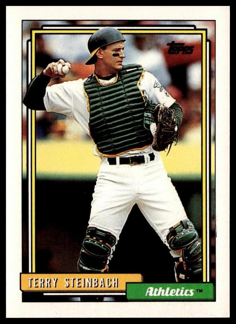 1992 Topps #234 Terry Steinbach