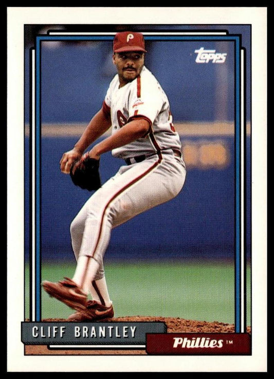 1992 Topps #544 Cliff Brantley