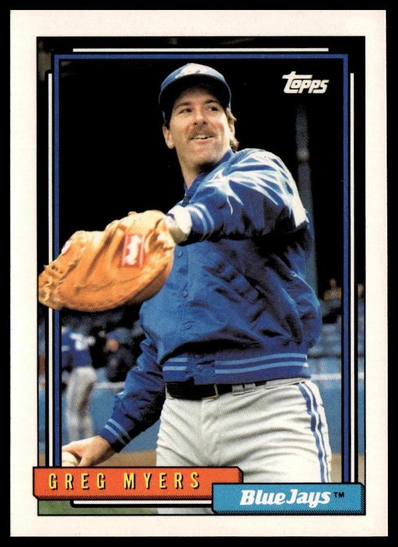1992 Topps #203 Greg Myers