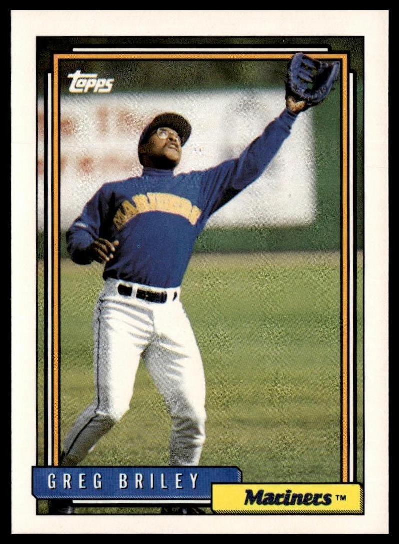 1992 Topps #502 Greg Briley