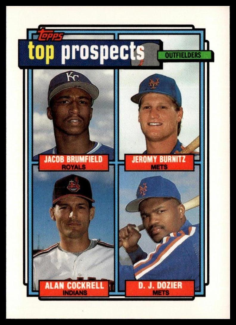 1992 Topps #591 1992 Top Prospects Outfielder, RC