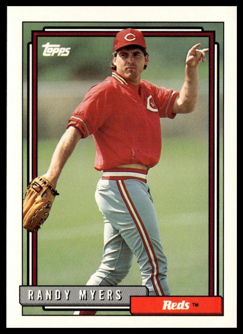 1992 Topps #24 Randy Myers