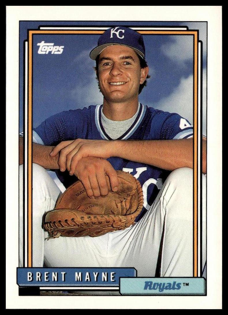 1992 Topps #183 Brent Mayne