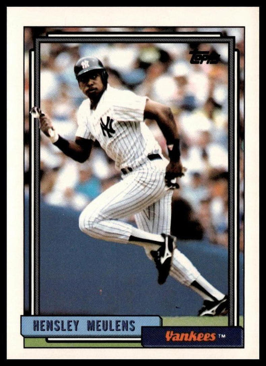 1992 Topps #154 Hensley Meulens
