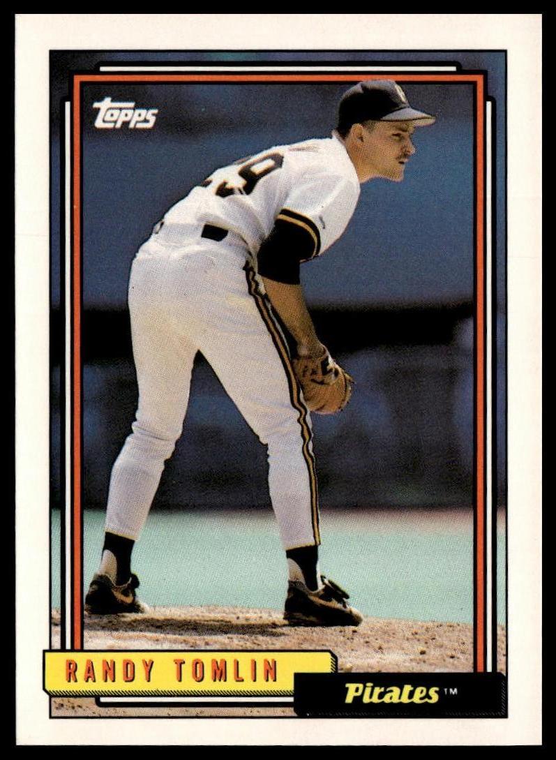 1992 Topps #571 Randy Tomlin