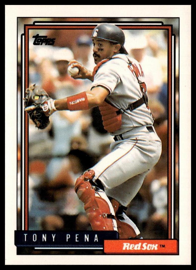 1992 Topps #569 Tony Pena