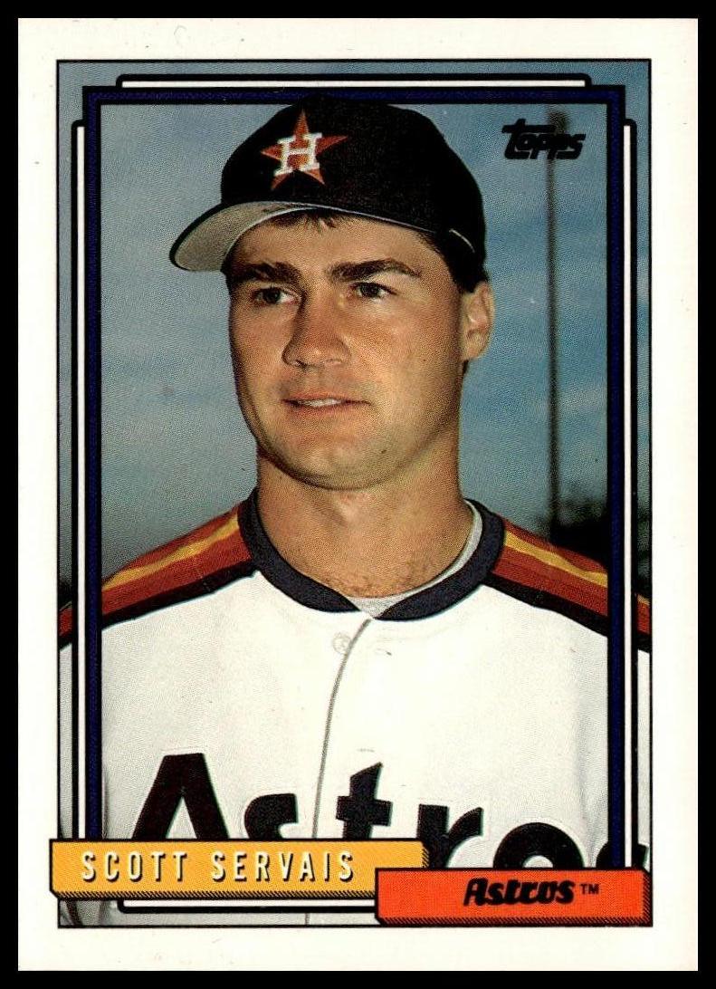 1992 Topps #437 Scott Servais