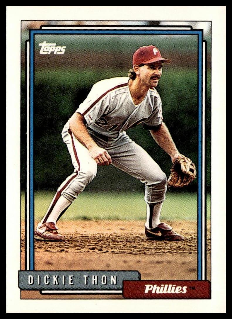 1992 Topps #557 Dickie Thon