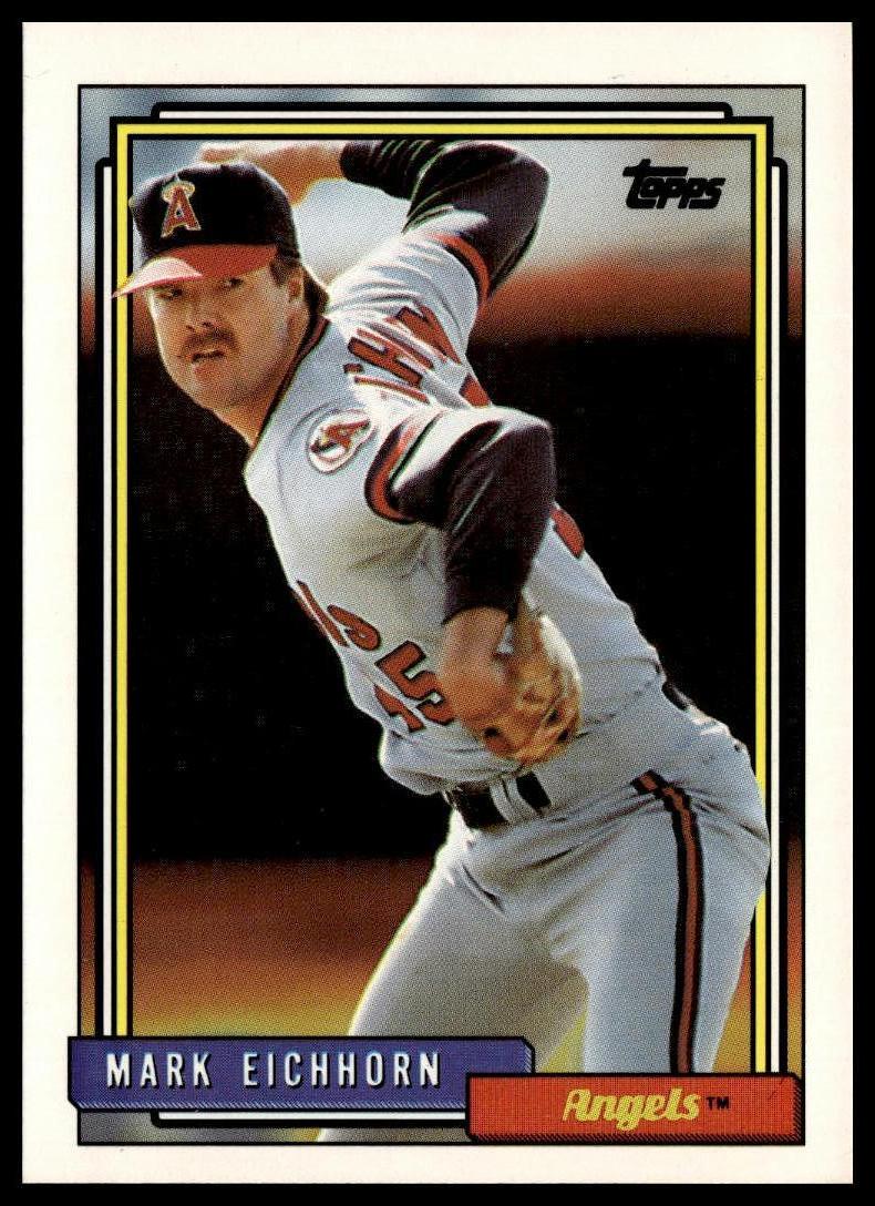 1992 Topps #435 Mark Eichhorn