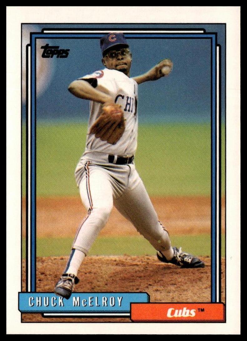 1992 Topps #727 Chuck McElroy