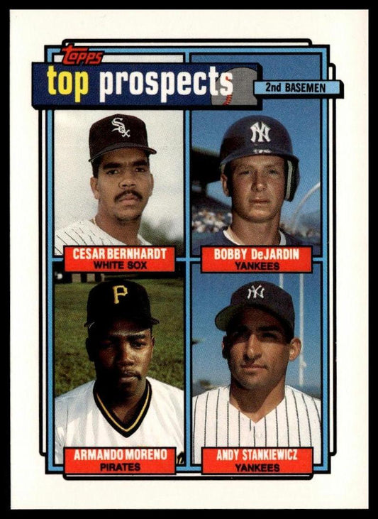 1992 Topps #179 1992 Top Prospects 2nd Basemen