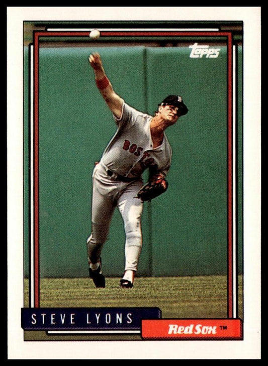 1992 Topps #349 Steve Lyons
