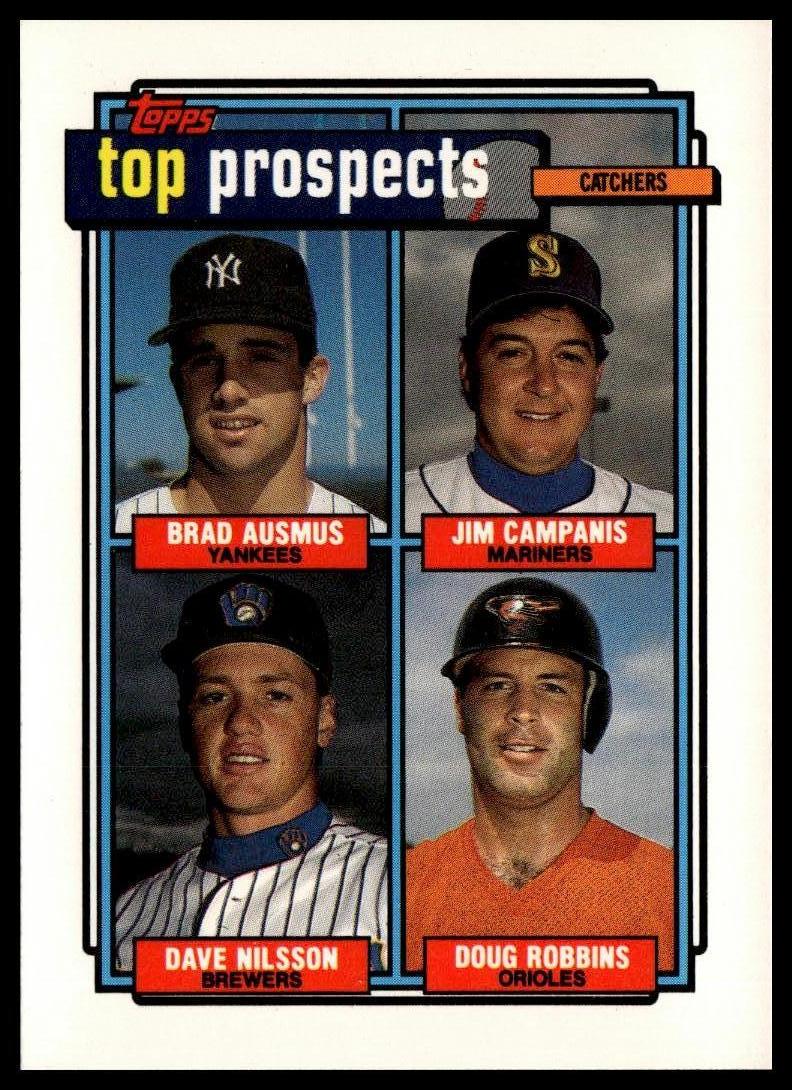1992 Topps #58 1992 Top Prospects Catchers